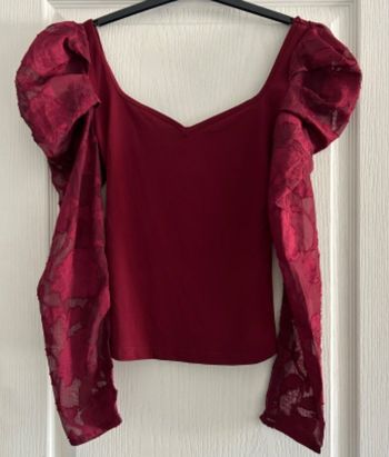 Blouse bordeaux