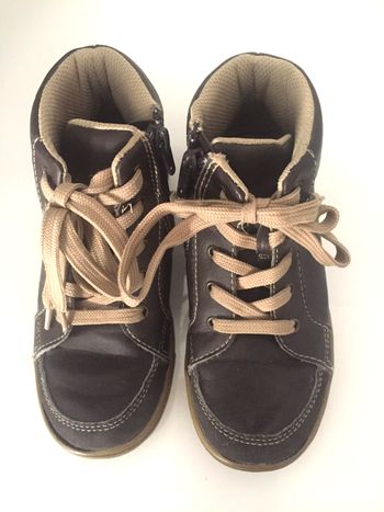 Chaussures montantes enfant marron 31