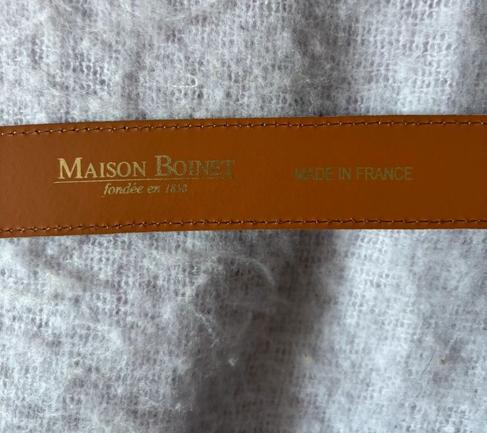 Ceinture en cuir Maison Boinet - photo numéro 6