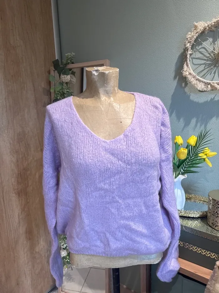 Joli petit pull maille femme 36/38/40