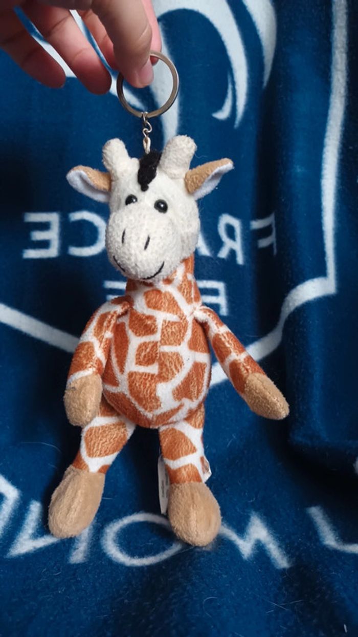 Porte-clé peluche Girafe