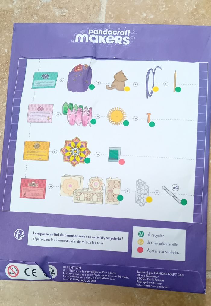 Pandacraft Makers "Jeu de piste en Inde" - photo numéro 3