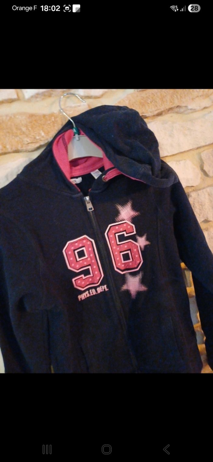 Sweat fille taille 12 ans - photo numéro 2