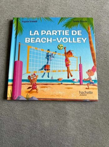 Livre  la  partie  de  beach  volley