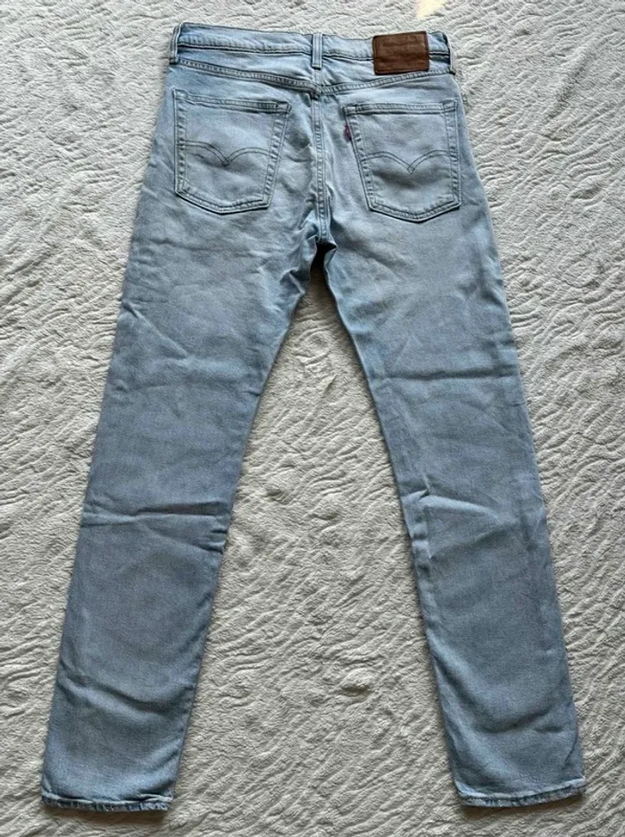 Jean Levi’s lot 510 homme bleu clair effet destroy léger skinny taille W31 40/42 M/L L32 big E - photo numéro 17