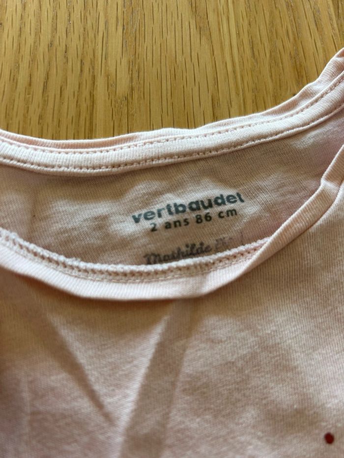 Lot 2 t-shirts 24 mois - photo numéro 3