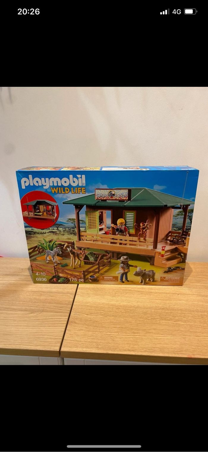 Playmobil 70766 - Centre de Soins pour Animaux de la Savane