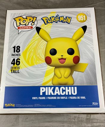 Funko Pop pikachu N•951 XL