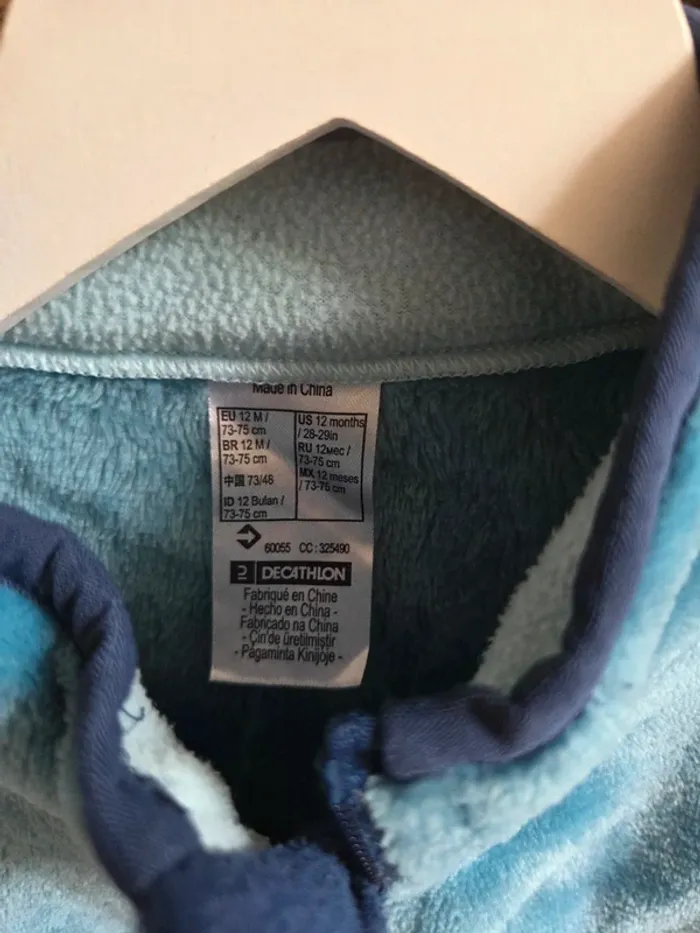 Pull polaire 12 mois Décathlon - photo numéro 2