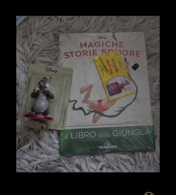Il libro della jungla Magiche storie sonore deagostini Audioconte magique Altaya italien audio conte