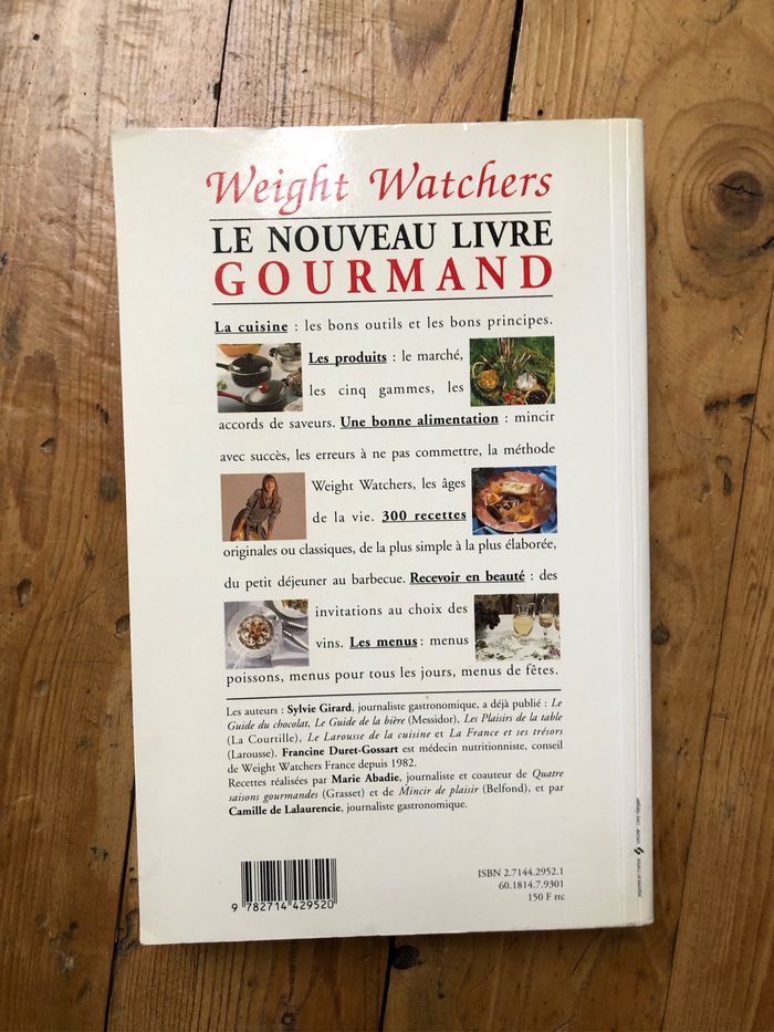 Livre de recettes weight watchers 335 pages - photo numéro 3