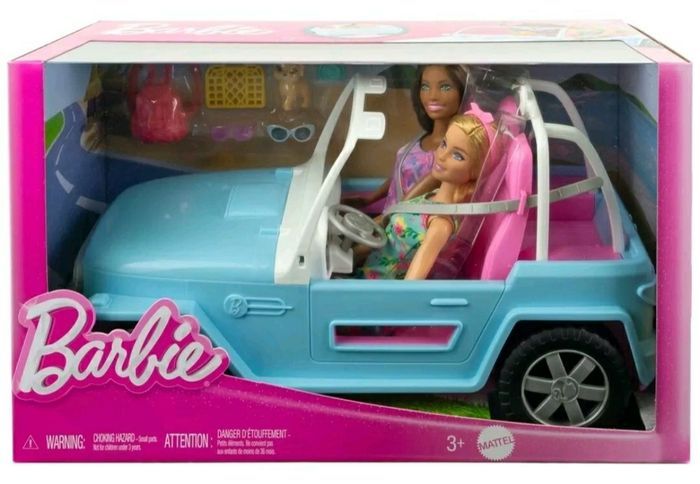 BARBIE ET SON 4/4 AVEC ACCESSOIRES ET 2 POUPEE S INCLUSES - photo numéro 3