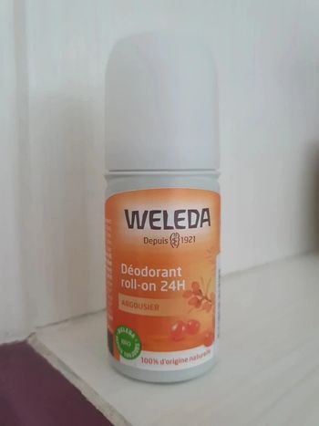 Déodorant Weleda à l'argousier