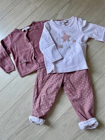 Ensemble Lili Gaufrette 12 mois