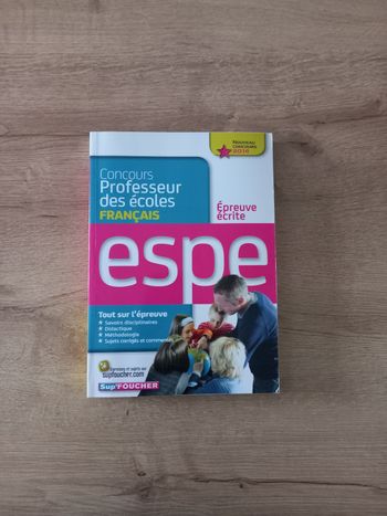 Livre " Concours Professeur des écoles Français "