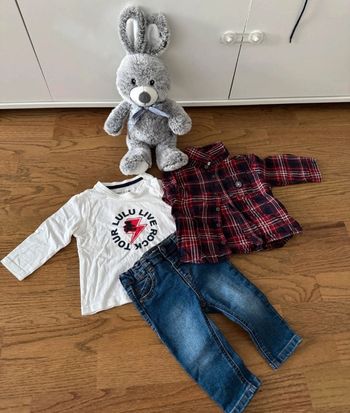 Ensemble garçon Lulu Castagnette Kiabi 6 mois