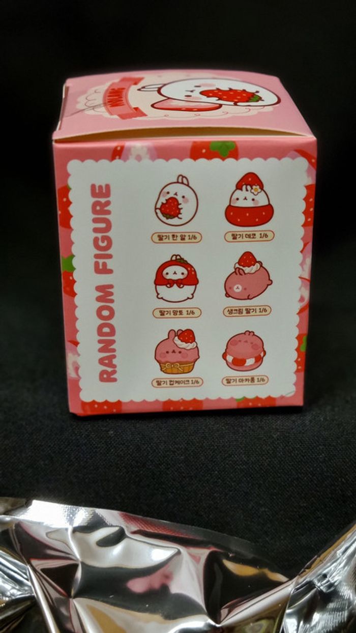 Lot de 2 Blind Box Molang Fraise et Sushi - Corée du Sud - photo numéro 3
