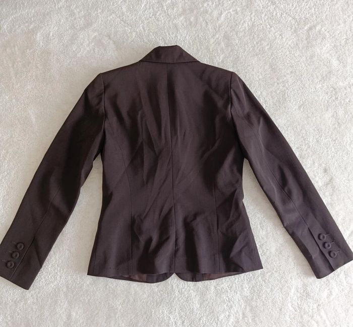 Veste blazer Caroll marron 36 3 boutons - photo numéro 10