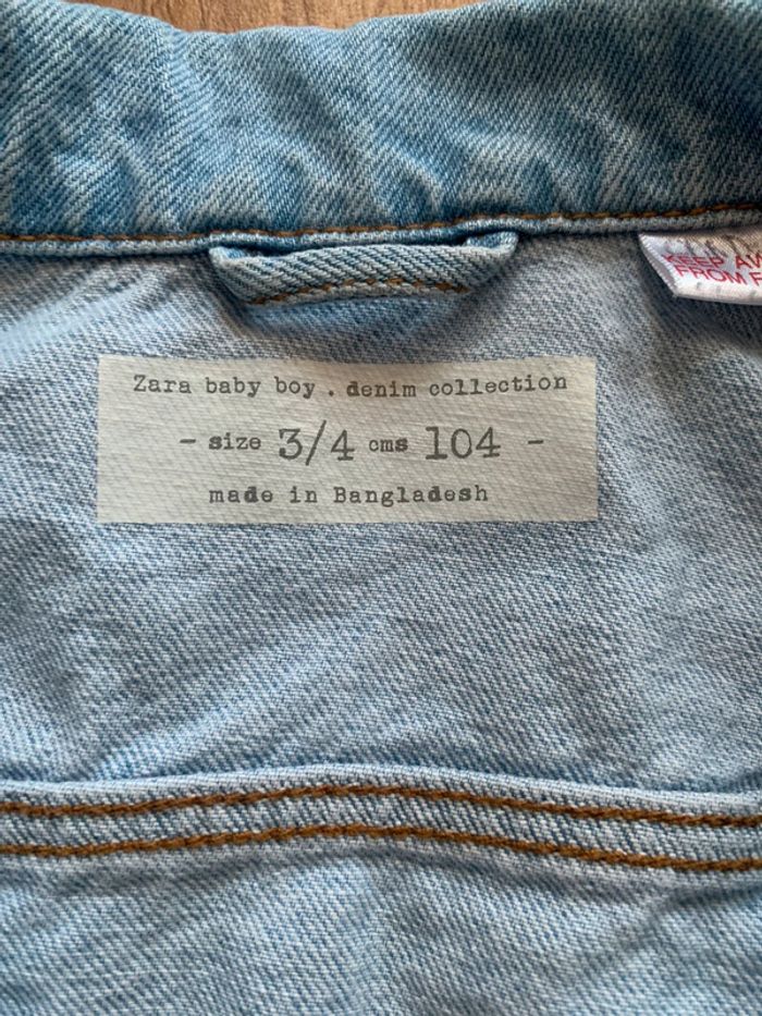 Veste en jeans Zara - photo numéro 2