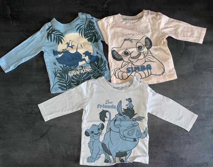 Lot de 3 sous pull roi lion đŠ