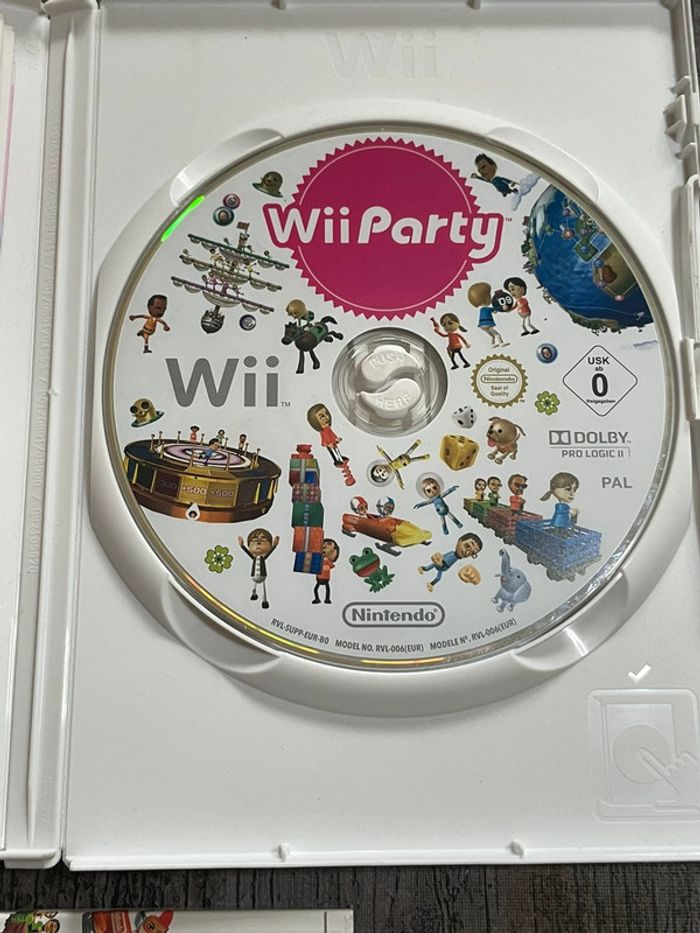 Pack Wii Party Jeu + manette Nintendo Wii complet - photo numéro 7