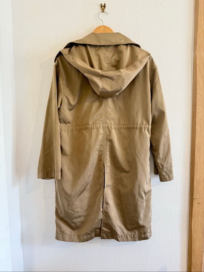 Trench long  beige Zara - photo numéro 2