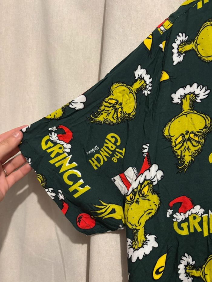 chemise pyjama le grinch - photo numéro 2