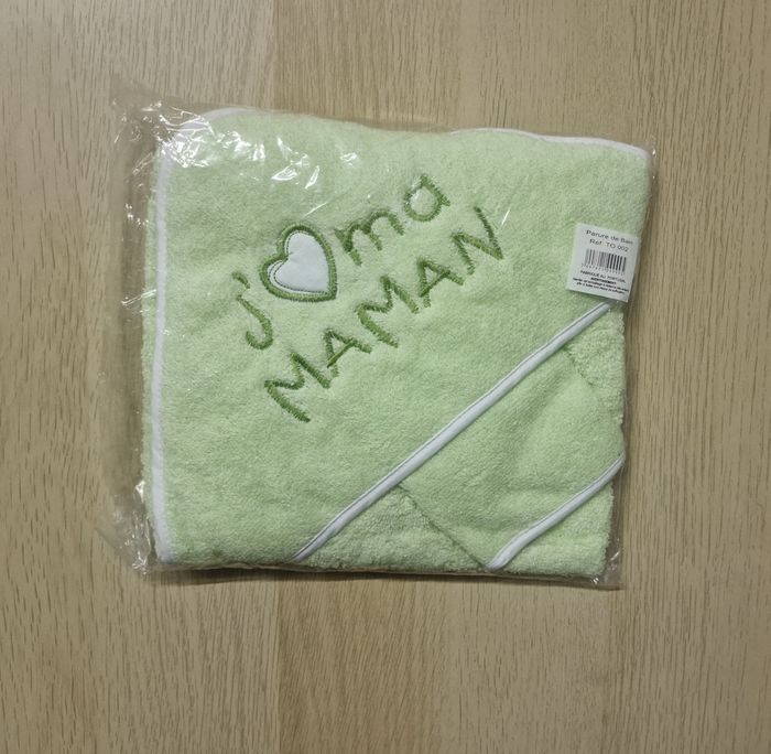 Sortie de bain bébé cape de bain serviette bebe cadeau naissance