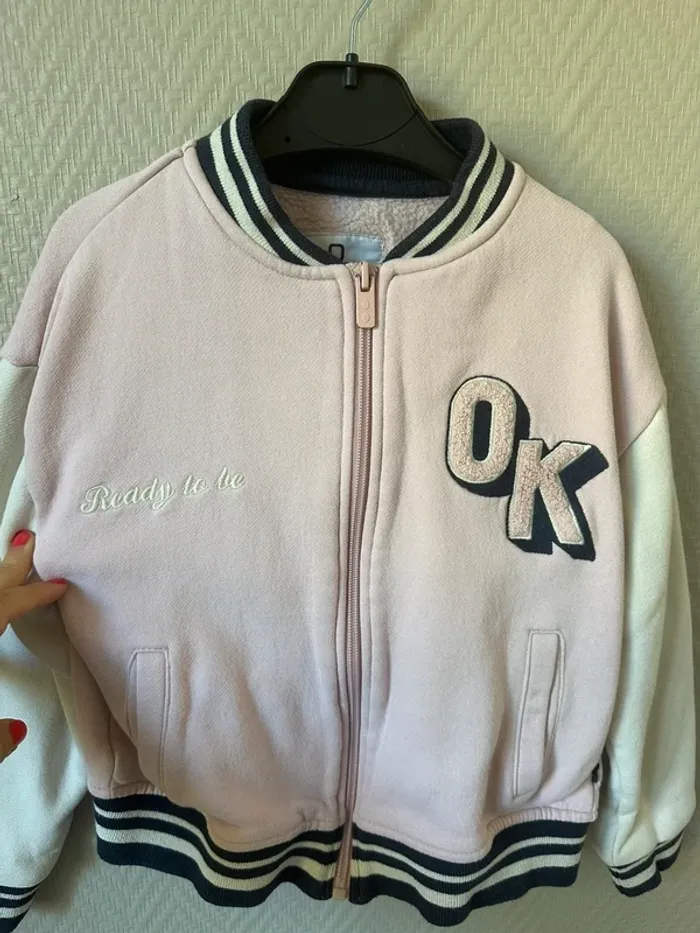 Veste universitaire 6 ans 116 cm - photo numéro 2