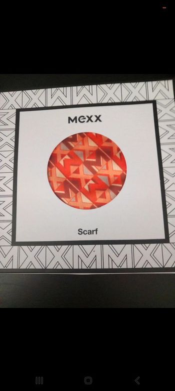Lot de 4 foulards mexx 50×50cm