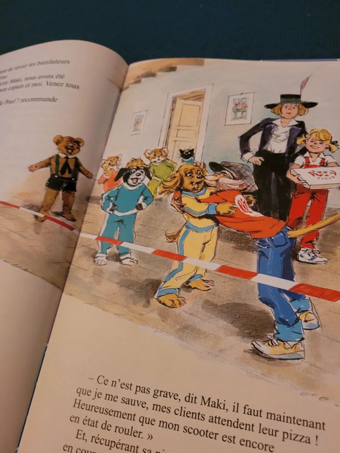 Livre rare Caroline et la Varicelle Pouf Pierre Probst Hachette Jeunesse Album multicolore - photo numéro 6