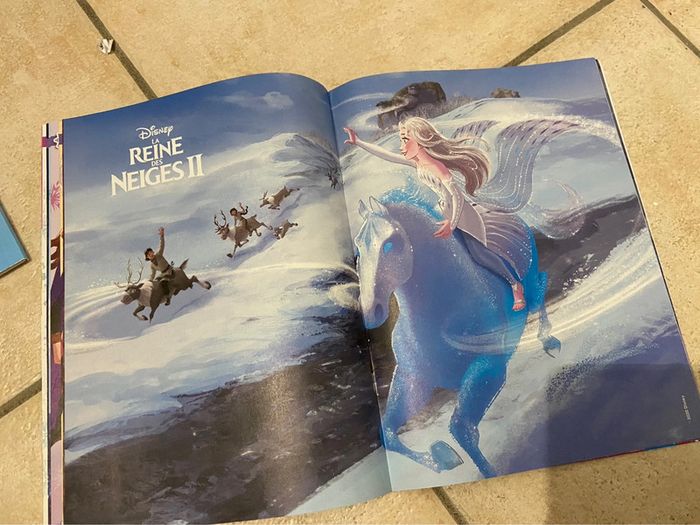 Carnet bloc à gratter et magasine reine des neiges - photo numéro 10