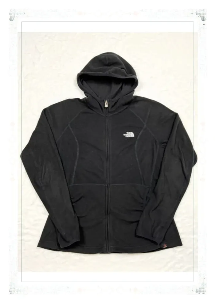 The North Face polaire noir femme taille L full zip polyester