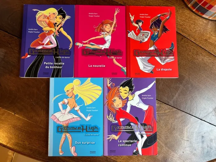 Lot livre adolescents enfant l’école de danse groove high - photo numéro 3