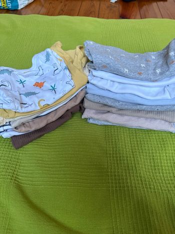 17 bodies bébé 6 mois