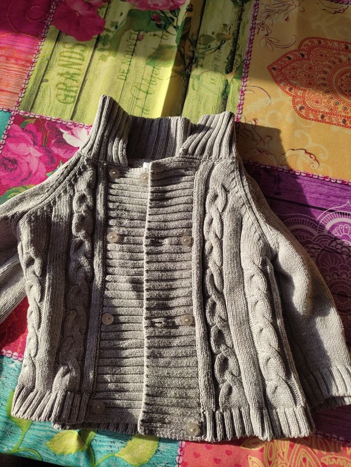 Gilet garçon 3 mois - photo numéro 4