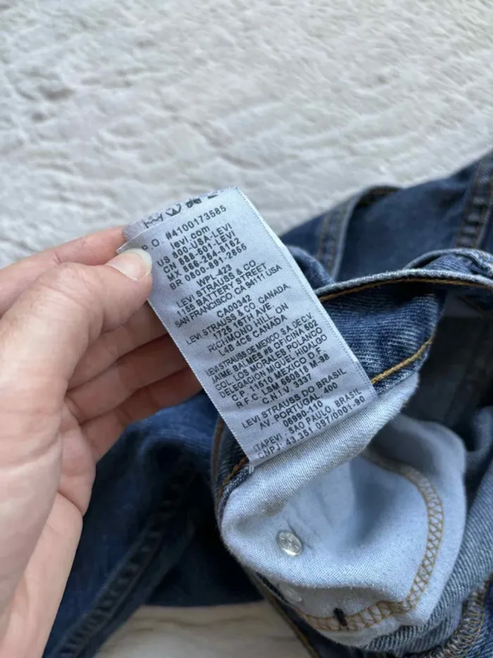 Jean Levi’s 505 Straight fit droit Bleu Homme/Unisexe W38 L32 (XL/48) taille haute - photo numéro 13