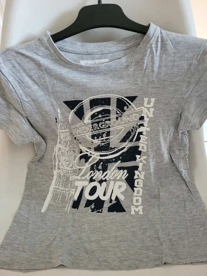 Lot tee-shirts manches courtes garçon In Extenso - photo numéro 11
