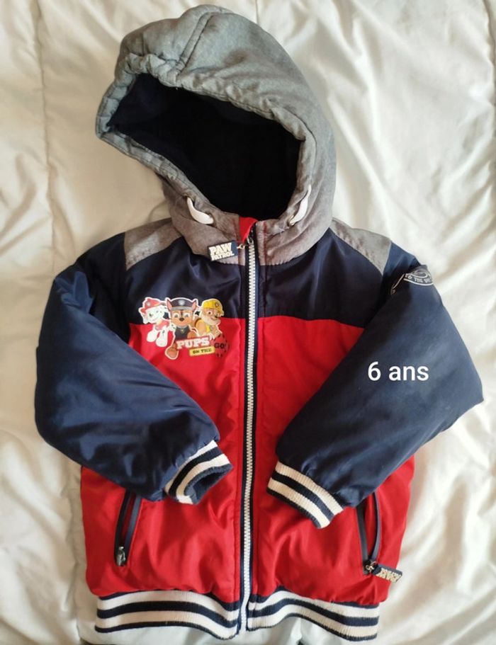 Manteau Pat patrouille 6 ans