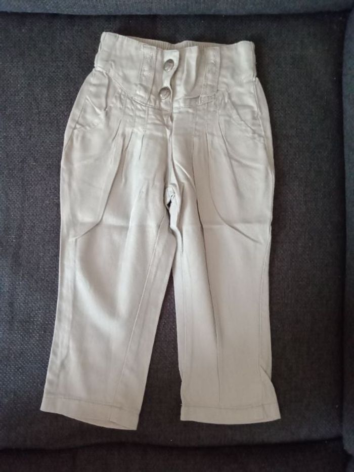 Pantalon à pinces gris
