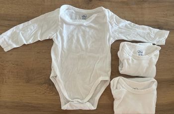 Lot de 3 bodies manches longues