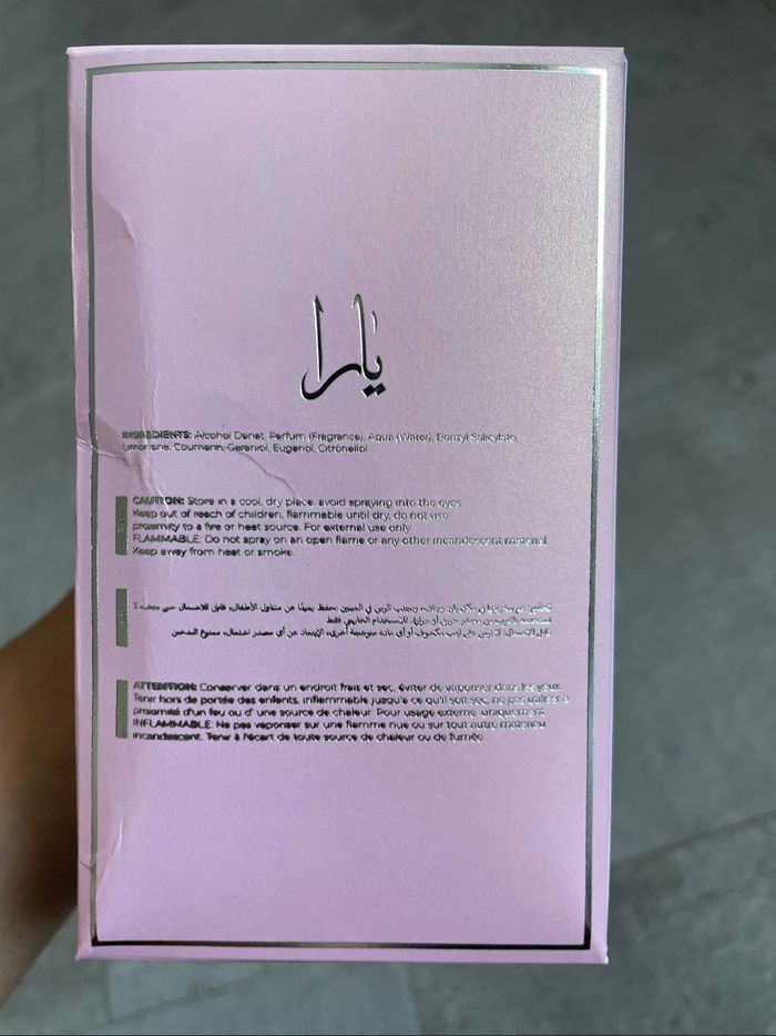 Parfum YARA Rose Dubai 100 ml - photo numéro 2