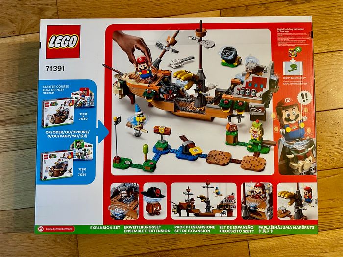 LEGO 71391 La forteresse volante de Bowser NEUF - photo numéro 2