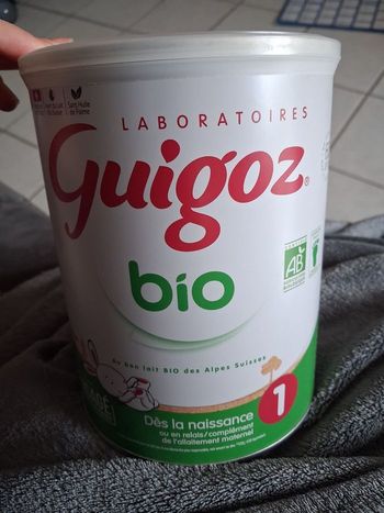 Lait infantile 1er age bio