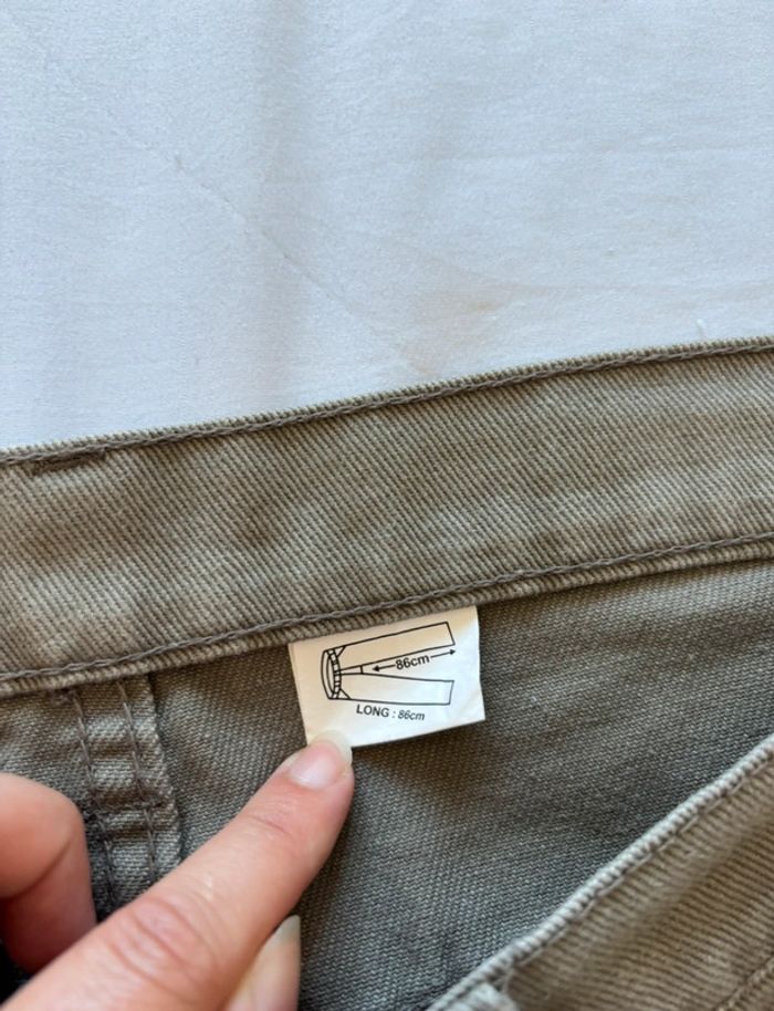 Jean homme Blue Mountain – marron/taupe/kaki – taille 2XL/50 relaxed fit droit vintage 2000s y2k - photo numéro 8