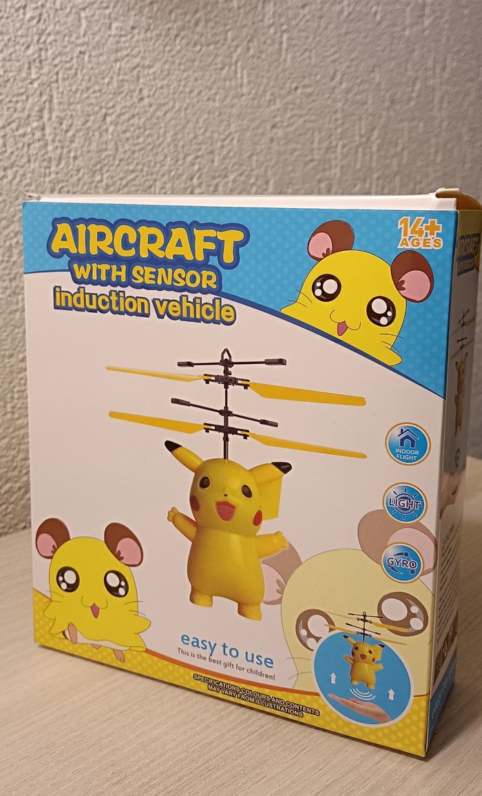 Aircraft, Pikachu volant à induction. Super effet ! Neuf. - photo numéro 3