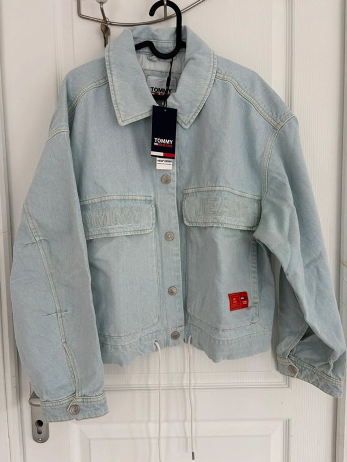 Magnifique veste en jeans Tommy - photo numéro 5