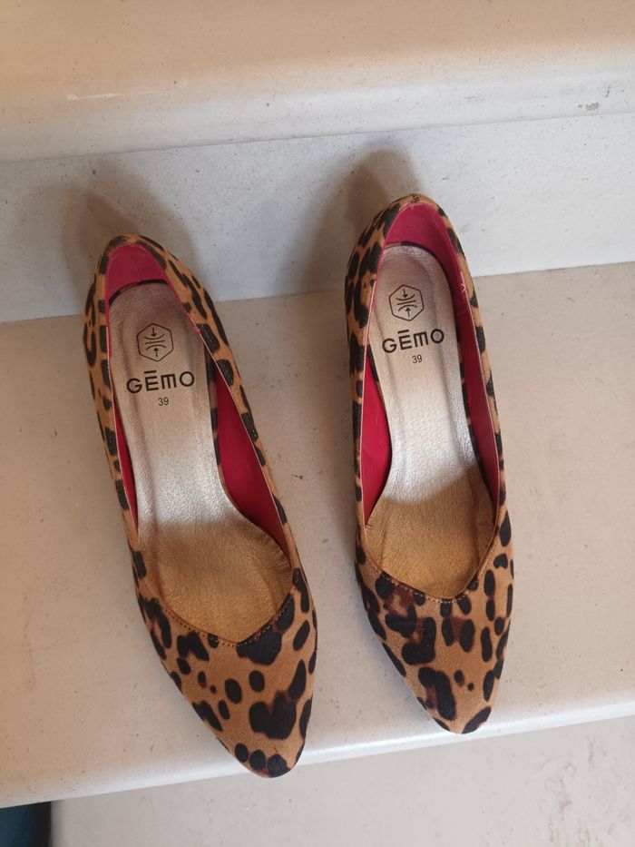 Escarpins leopard T 38 - photo numéro 2