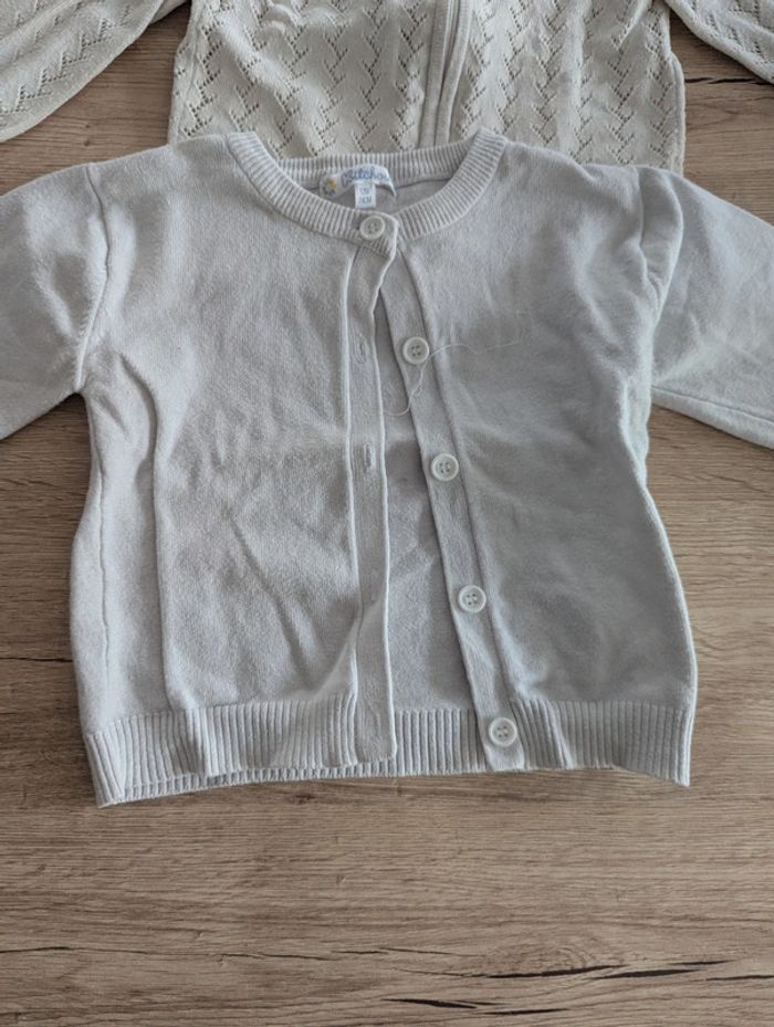 Lot de 2 gilets 12 mois - photo numéro 2