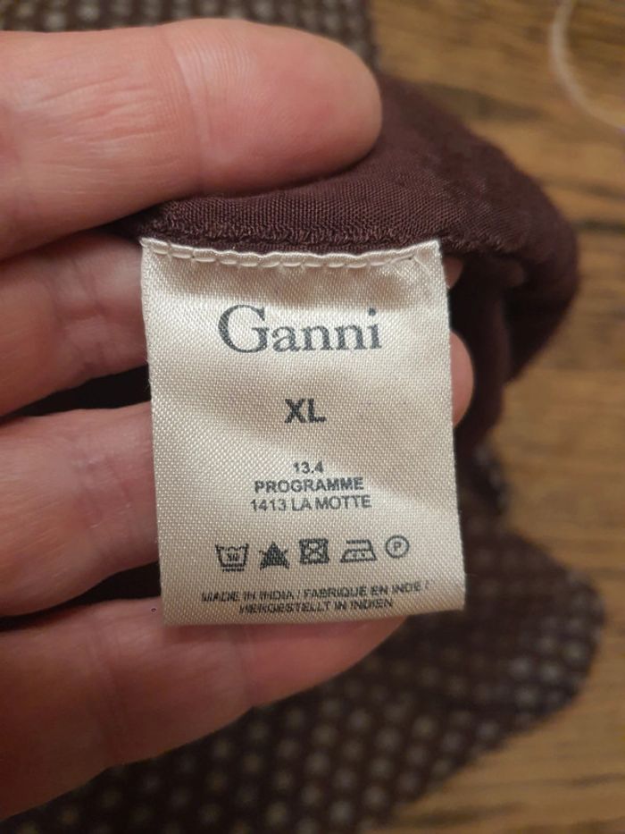 Robe Ganni marron taille XL - photo numéro 19